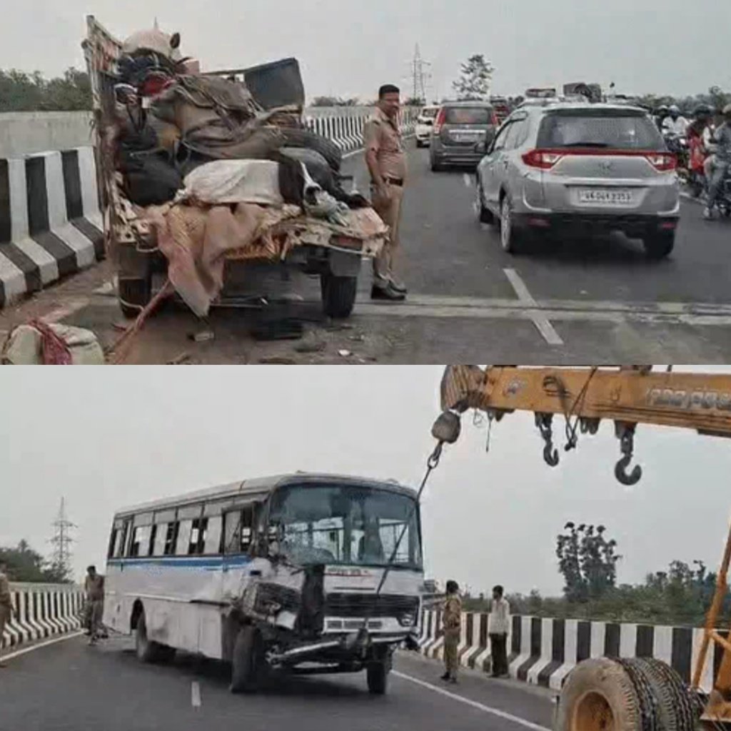 हरिद्वार में दर्दनाक सड़क हादसा: रोडवेज बस और पिकअप की भीषण टक्कर, 3 की मौत, 5 गंभीर घायल