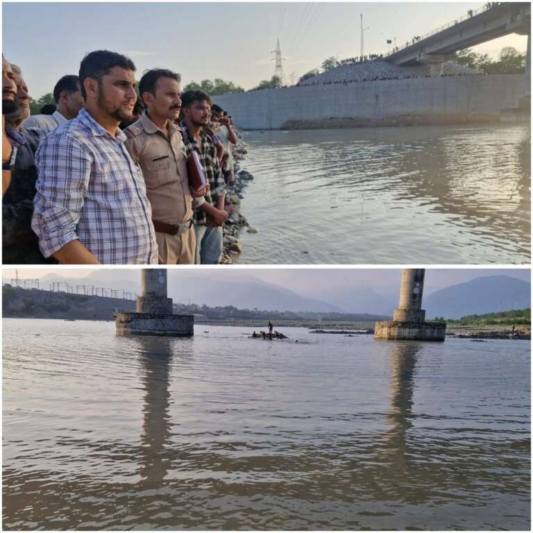 हल्द्वानी: गौला पुल से 14 वर्षीय बच्चे ने लगाई छलांग, चेक डैम में डूबा, रेस्क्यू जारी
