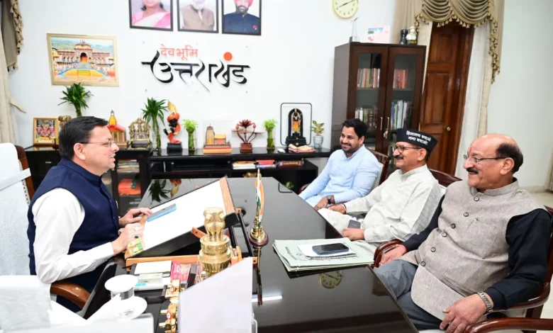 टिहरी में मेडिकल कॉलेज की स्थापना पर बड़ा मंथन, सीएम धामी से मिले सुबोध उनियाल और किशोर उपाध्याय