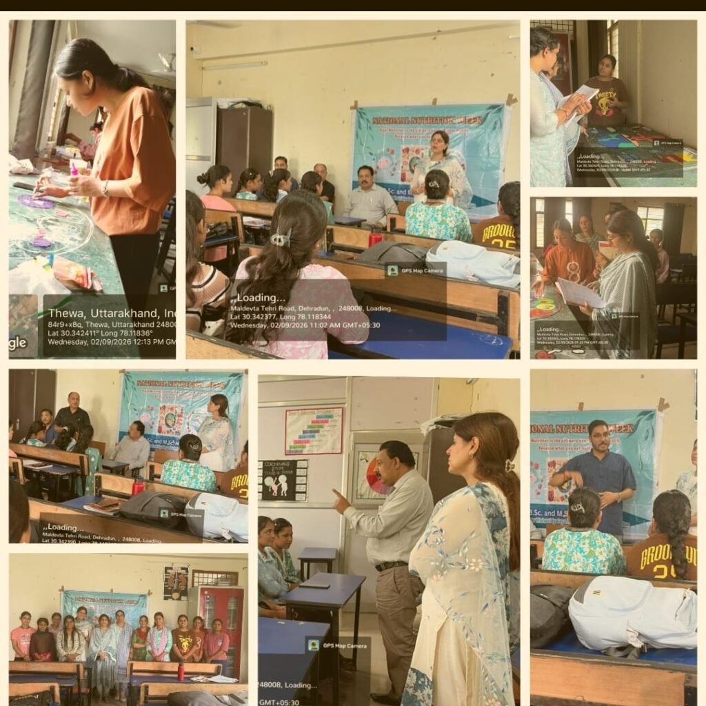 संतुलित आहार स्वस्थ जीवन का आधार: डॉ. डिम्पल भट्ट