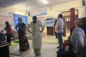 उत्तराखंड राज्य सेवा संकल्प अभियान, मेरे सपनों का भारत – विकसित भारत @2047 के अनुक्रम में  धर्मानंद उनियाल राजकीय महाविद्यालय, नरेंदनगर की  ‘एक भारत श्रेष्ठ भारत समिति’ तथा  राष्ट्रीय सेवा योजना के  संयुक्त तत्वावधान में फिट इंडिया मूवमेंट के अंतर्गत सूर्य नमस्कार योग सत्र का आयोजन