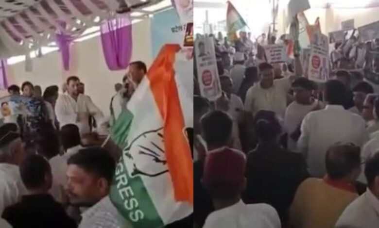 सहसपुर में कांग्रेस की न्याय यात्रा के दौरान बवाल, हरक सिंह रावत और आर्येंद्र शर्मा के समर्थक आमने-सामने